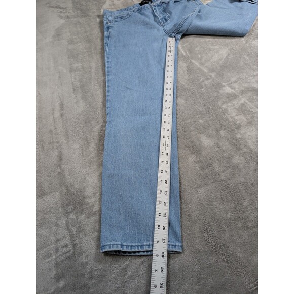 PacSun Slim Taper Jeans Mens 31 Blue Denim Comfort Stretch Casual Everyday Fit - Picture 11 of 12